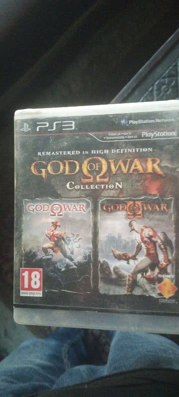 God of war collection ps3 cd 0