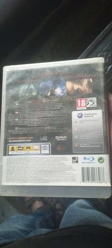 God of war collection ps3 cd 1