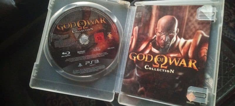 God of war collection ps3 cd 2