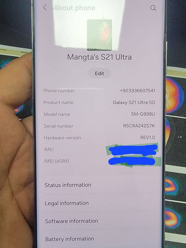 S21 ultra 12gb 128gb Approved 3