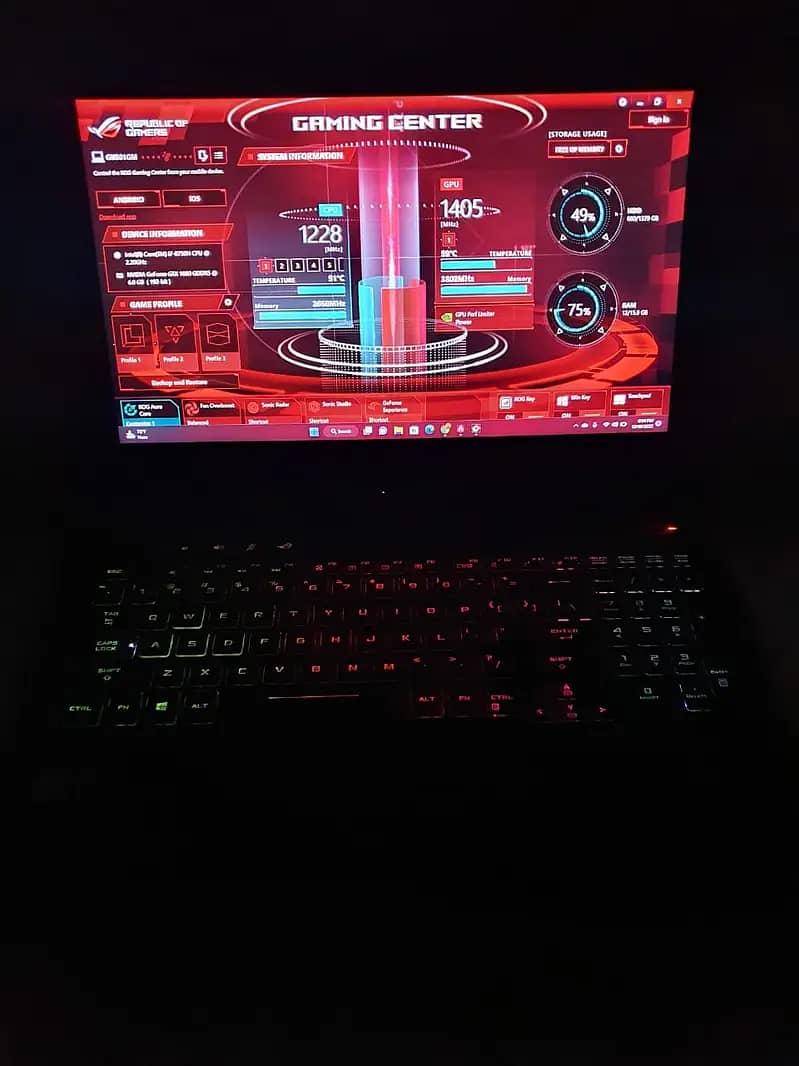 Asus ROG GU501GM (i7-8750H, GTX 1060) Gmaing laptop 4