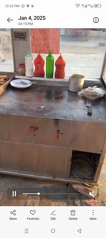 berger shawarma counter automatic fryer 2