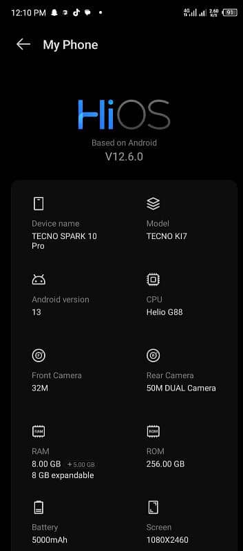 Tecno spark 10 pro 2