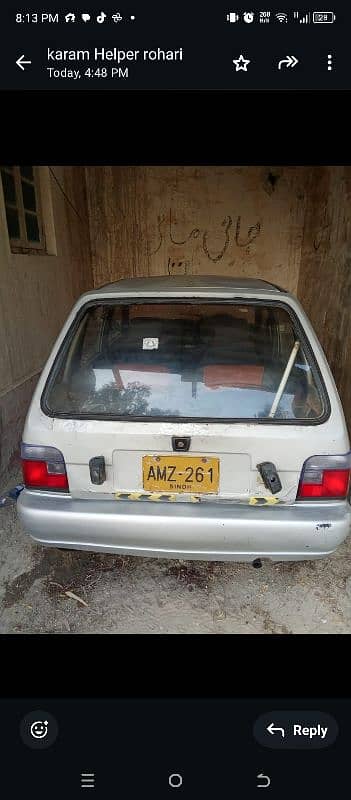 Suzuki Mehran VXR 2007 for sale cont No 03353901396 1