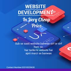 Website Development In Very Cheap Price Website Look Very Premium