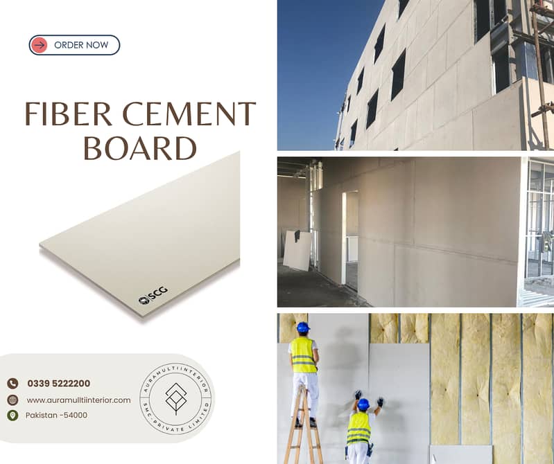 FIBER CEMENT BOARD/GYPSUM BOARD/PARTITION/GLASSWOOL/INTERIOR/EXTERIOR 0