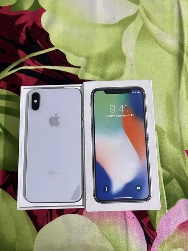 iPhone x 256 GB PTA approved my WhatsApp number 0301-240-8008 1