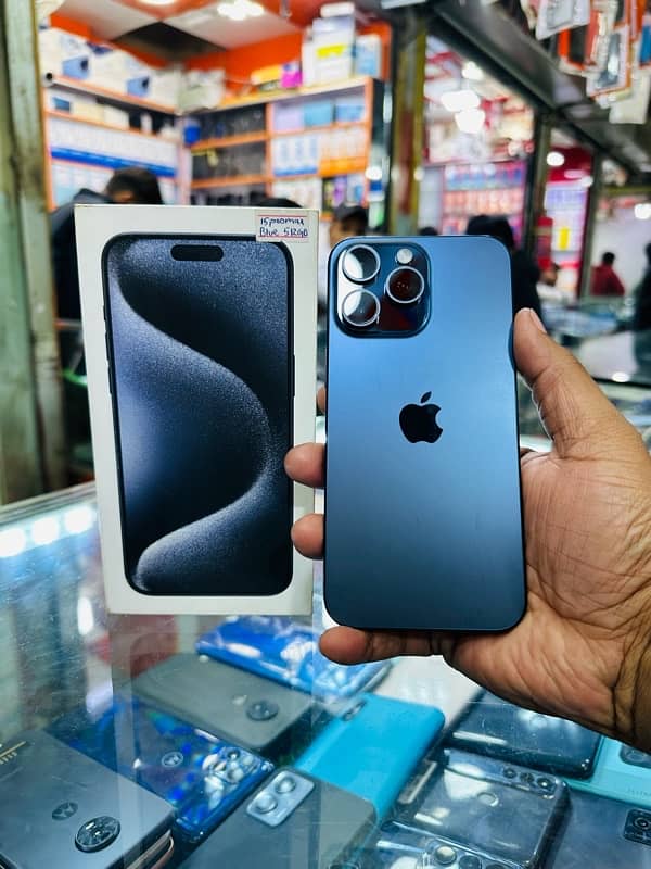 iphone 15 pro max 512gb factory unlock blue 6