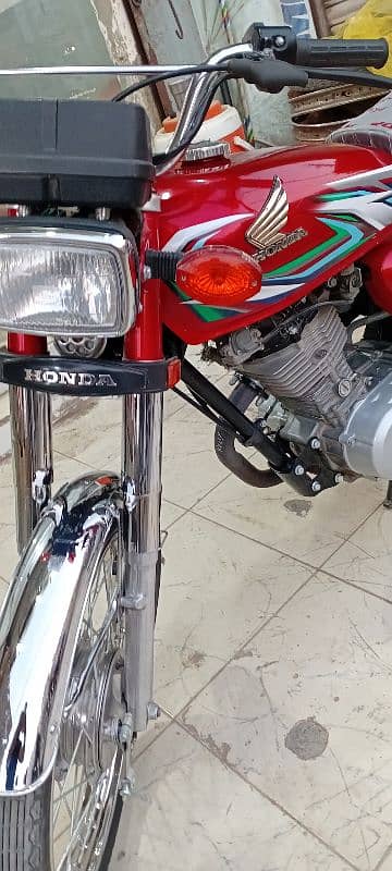 honda cg 125 AFR-2023 like new condition 1