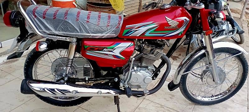 honda cg 125 AFR-2023 like new condition 4