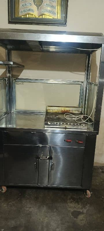 Shuwarma Counter & Fryer 2