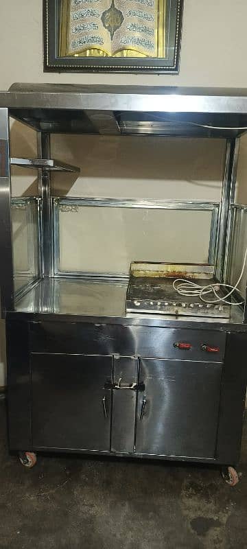 Shuwarma Counter & Fryer 3