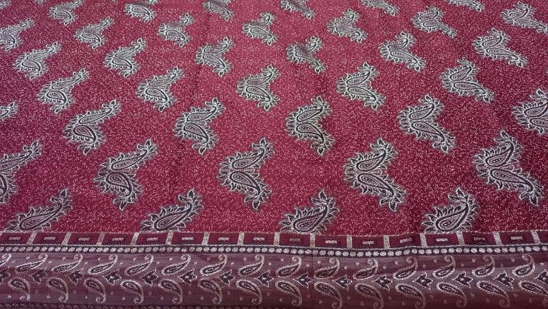 just like new red bedsheet 3