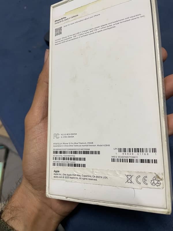 iphone 15 pro 256 gb (jv) 3