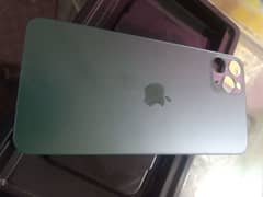 iphone 11 pro max back glass green