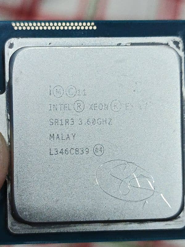 Intel Xeon E3 1271 V3 ( Core i7 4th gen equivalent ) 0