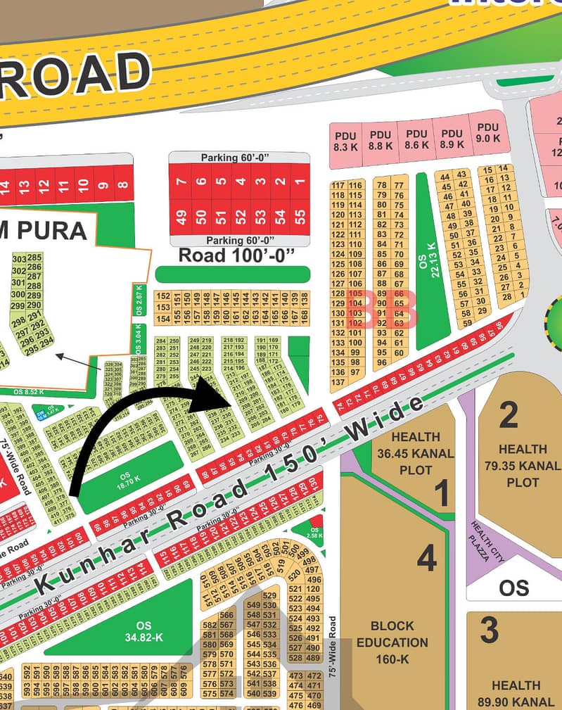 10 Marla Plot for Sale in BB Block, LDA City Lahore Near Lahore Ring Road 0