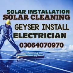 Solar Installation / Geyser / Electrician | AC Repair and Installation