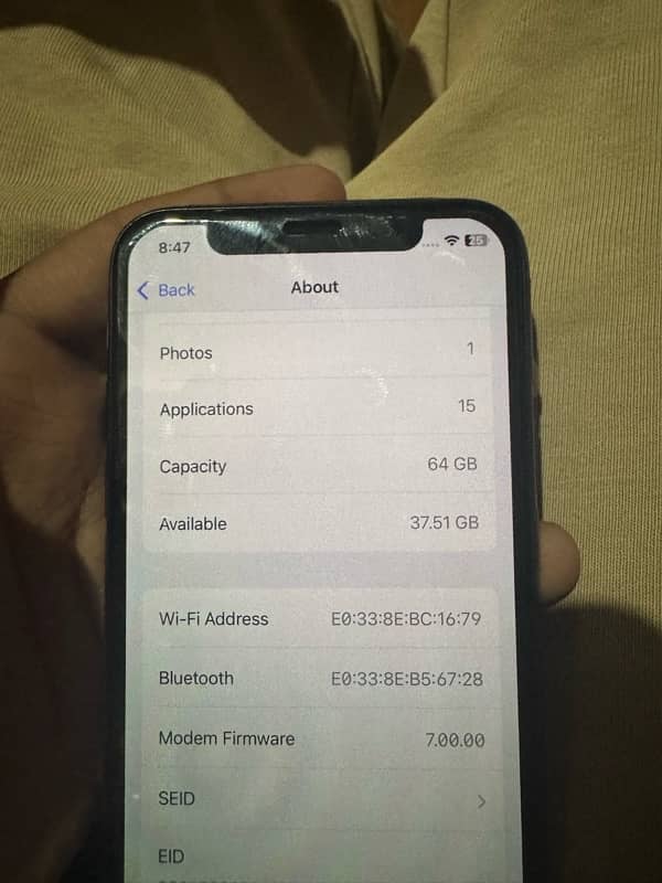 iphone xs 64 gb no box 79 health non pta 3