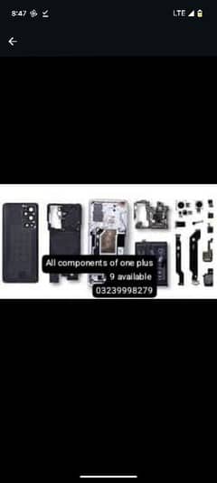 one plus 9 panel parts