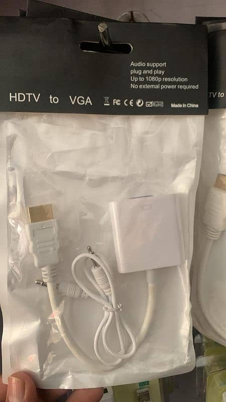 HDMI to VGA Connector 0