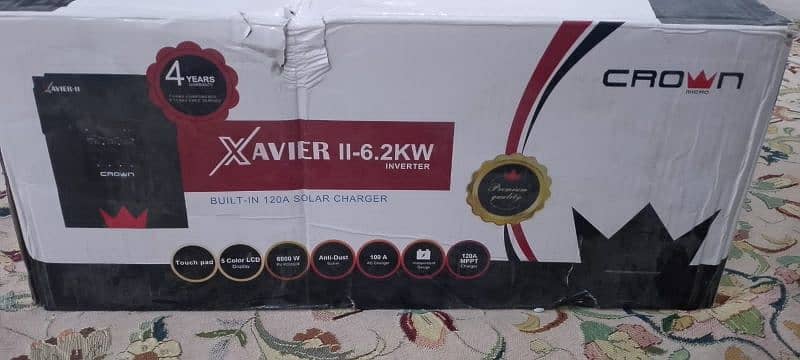 Crown Xavier ll 6.2 kw solar inverter 0