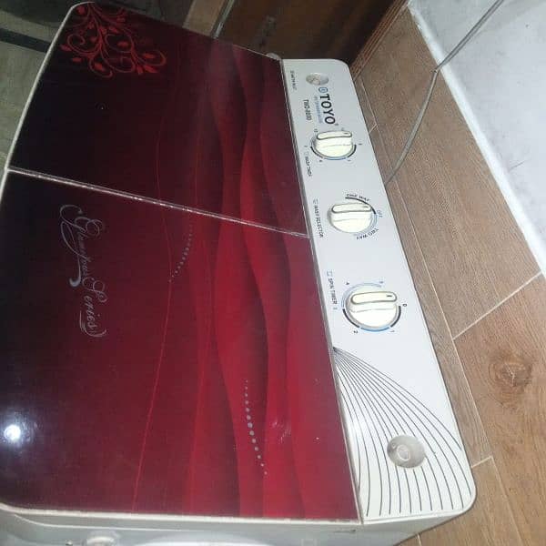 toyo dual tub washer dryer fully working 1