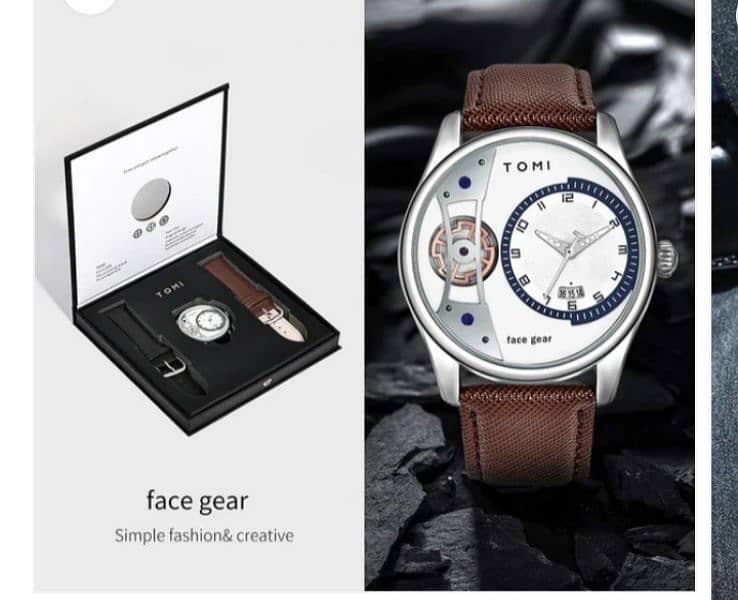 TOMI Face Gear watch 0