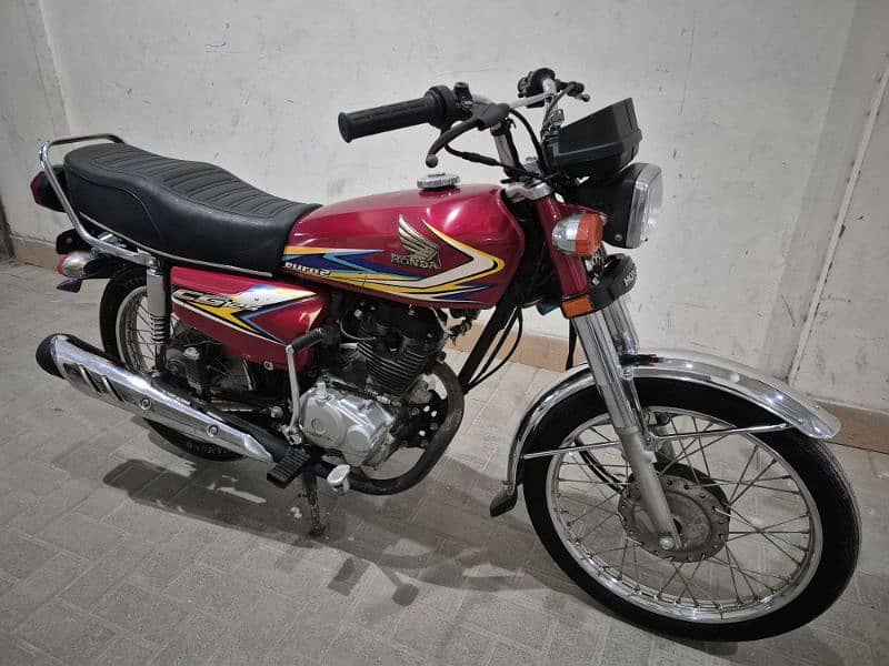 Honda CG-125 2019 mint condition 5