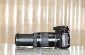 Canon 60d with 75-300mm lense