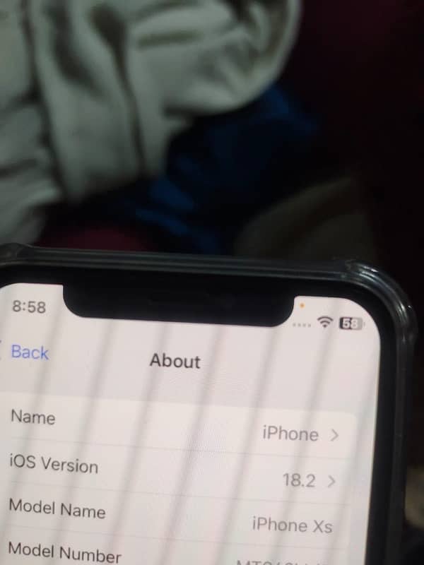 iPhone XS condition 10by8.5 nice phone 11