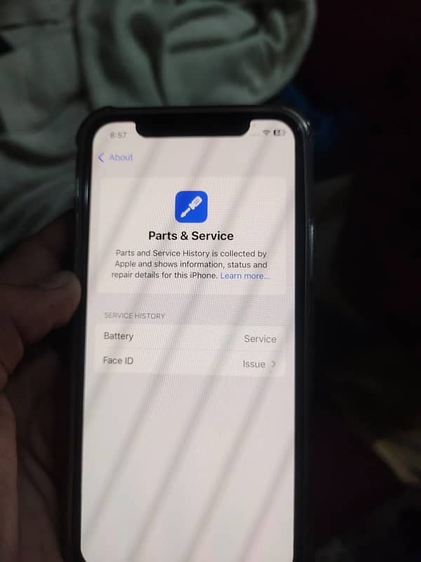 iPhone XS condition 10by8.5 nice phone 12