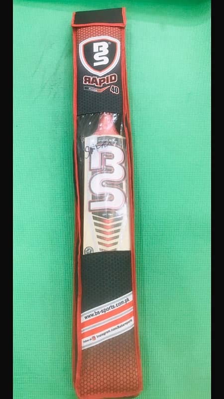 BS SPORTS RAPID 40 ENGLISH WILLOW BAT 1