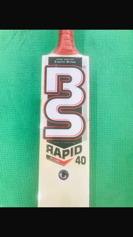 BS SPORTS RAPID 40 ENGLISH WILLOW BAT 4