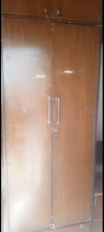 Four Door Wall Wardrobe with Mirror For Sales 0