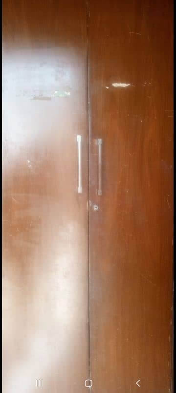 Four Door Wall Wardrobe with Mirror For Sales 1