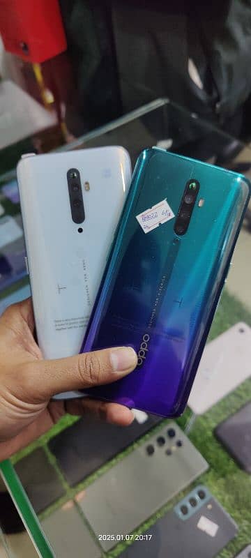 OPPO Reno Z 8g 256gb indisplay Fingerprint  OPPO Reno 2Z pop up camera 0