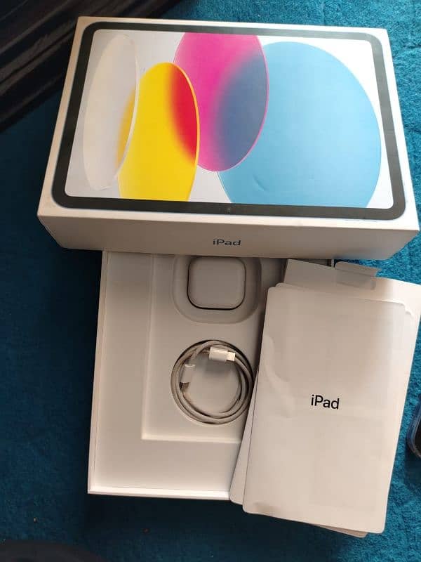 ipad gen 10 64 gb 3 days used 1