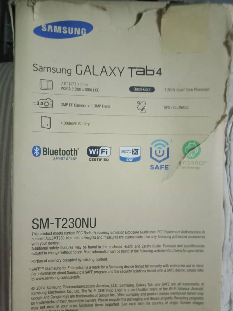 tab 4. Samsung Galaxy 5