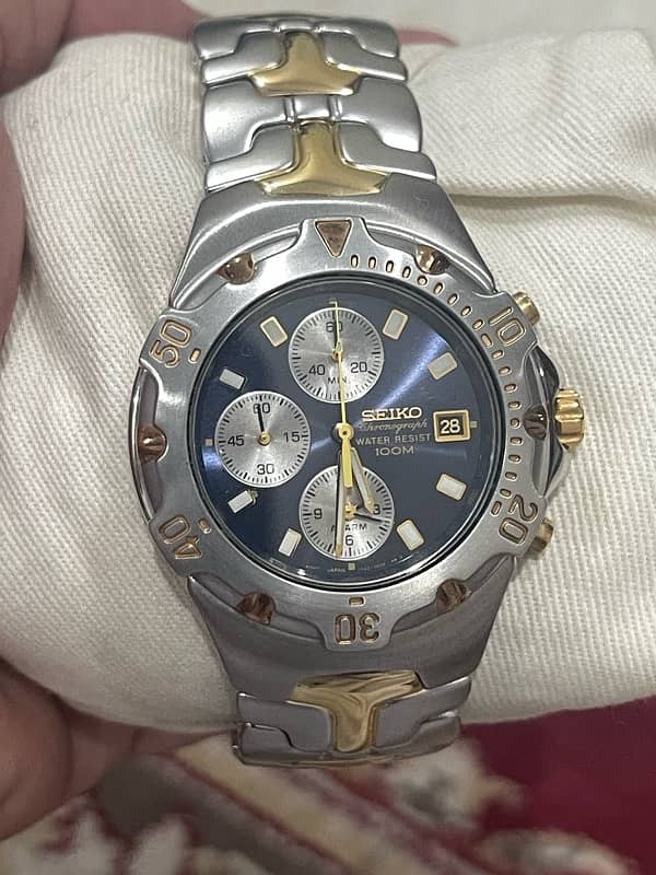 Seiko chronograph watch brand new 1