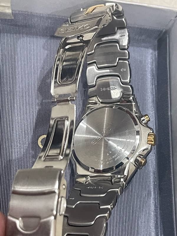 Seiko chronograph watch brand new 3