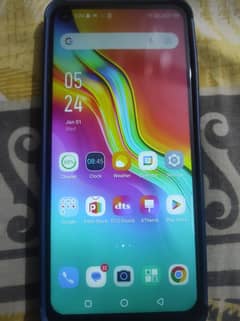 infinix hot 8 pro 4gb 64 gb all okmobile condition only