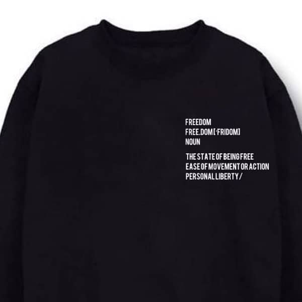 Sweatshirt-Black-Fleece 1