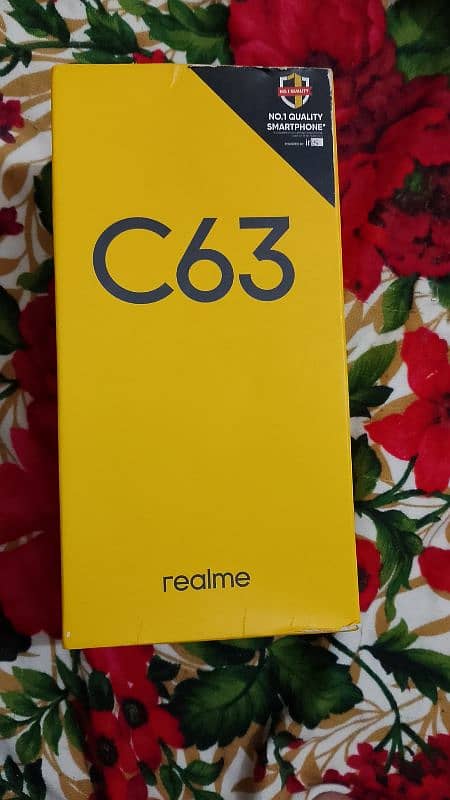 Realmi C63 (8/128) Only 3 month use 9 month warranty 10/10  Condition 6