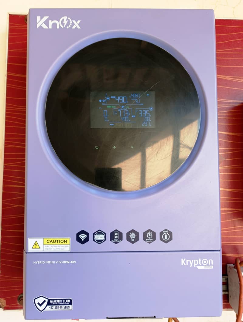 Knox Hybrid Solar Inverter 6Kw 2