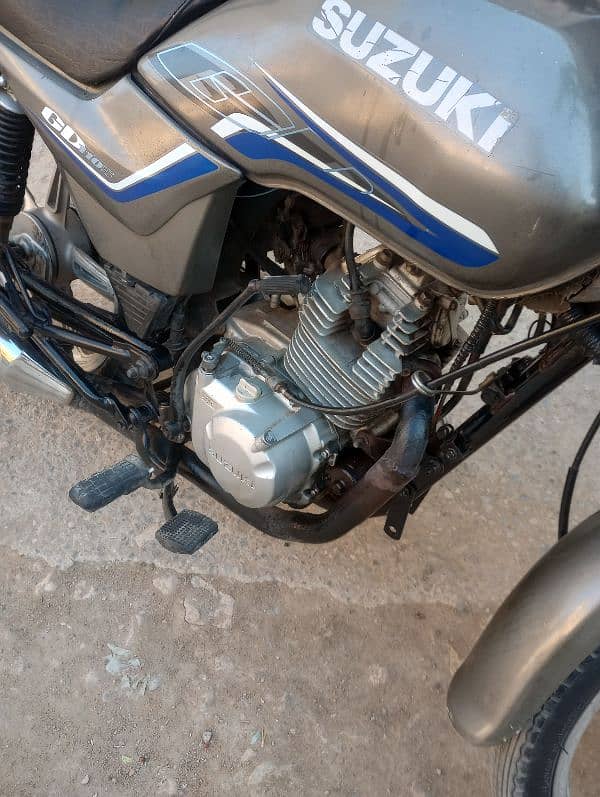 suzuki gd 110 good conditions model 17 ka end hy in cheap price 3