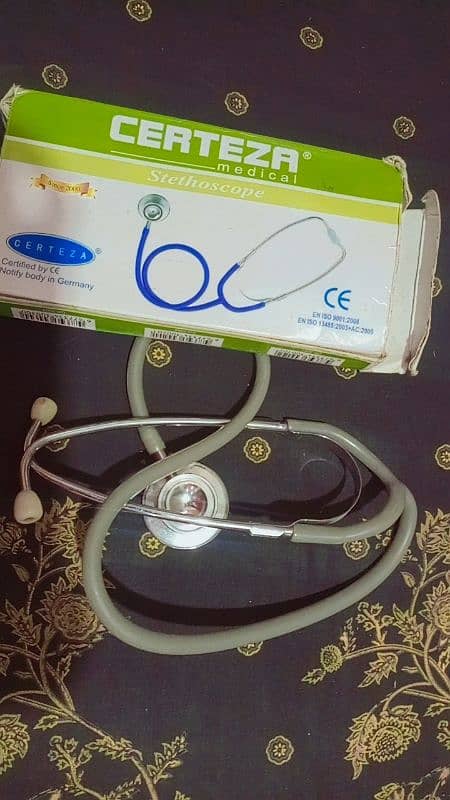 Sphygmomanometer with Stethoscope (BP machine) 1