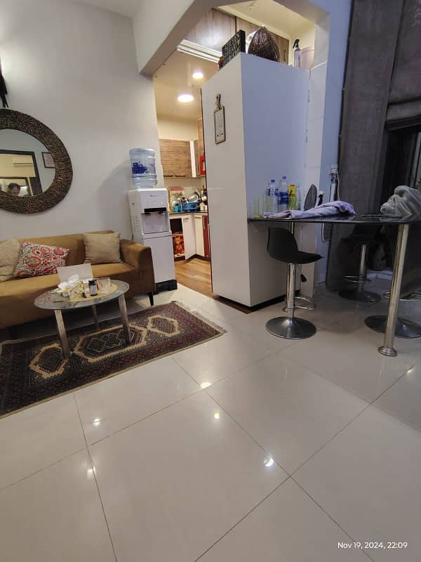 Furnished Apartment for sale 2 bed dd dha phase 5 Karachi 1