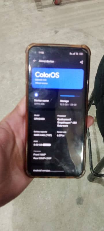 oppo A96 8gb ram 128 gb used but 10 by 10 condition pta prouf 2