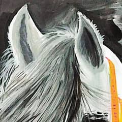 horse painting